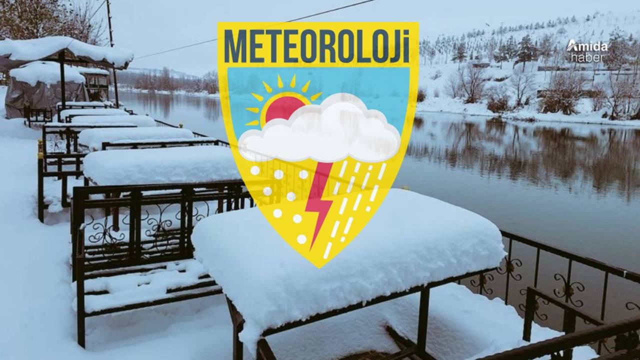 Meteoroloji duyurdu: Diyarbakır’a yeni yağış dalgası