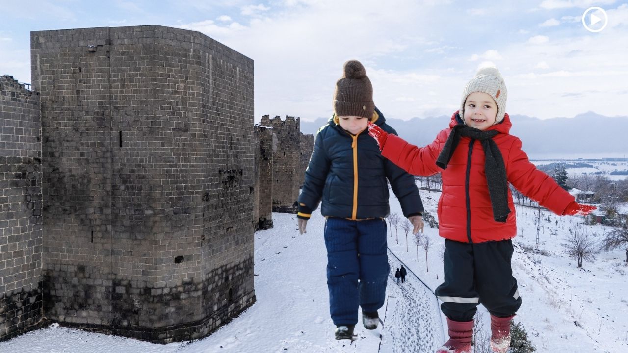 Diyarbakır’da kuvvetli kar uyarısı: Okullar yarın tatil mi?