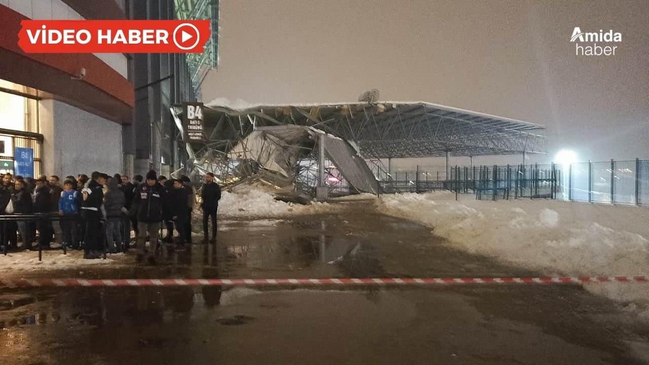 Amedspor’dan çöken çatı ile ilgili açıklama yaptı