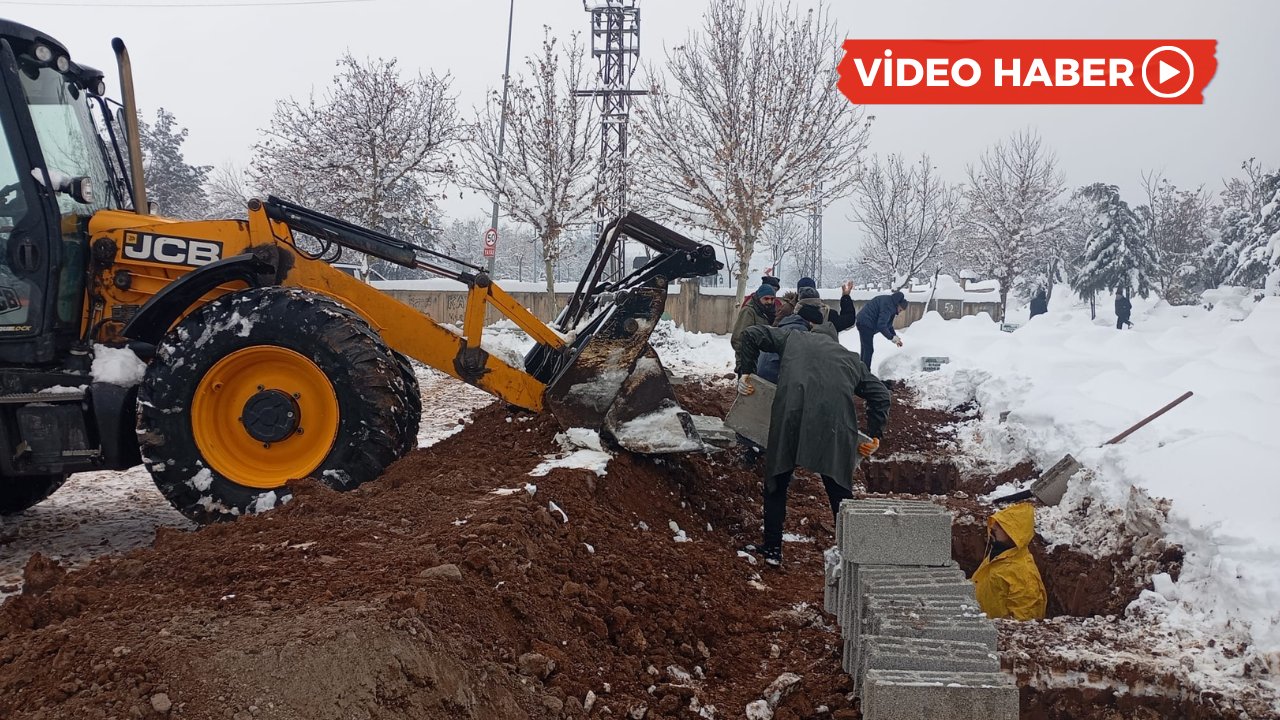Diyarbakır'da kar altında defin mesaisi: 9 günde 169 cenaze