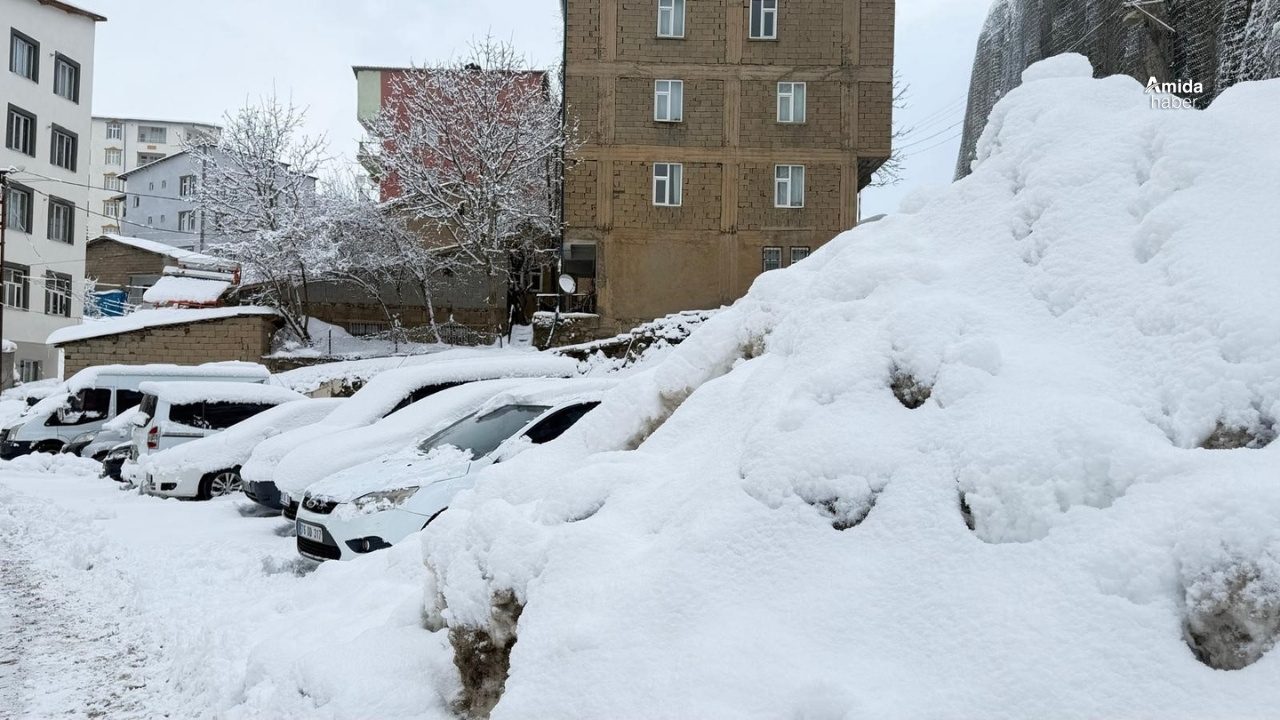 Hakkari'de kar nedeniyle 223 yerleşim yerinin yolu ulaşıma kapandı