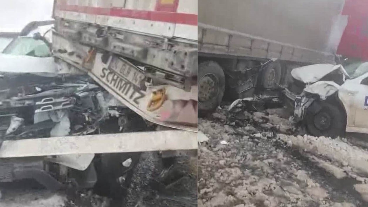 Diyarbakır'da zincirleme trafik kazası: 3 yaralı