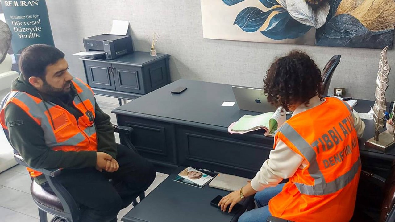 Diyarbakır’da güzellik merkezleri denetlendi