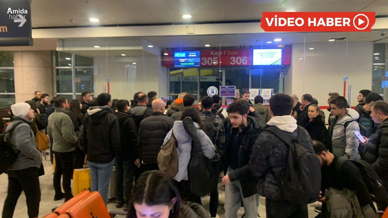 Diyarbakırlı yolcular Ankara’da mahsur kaldı