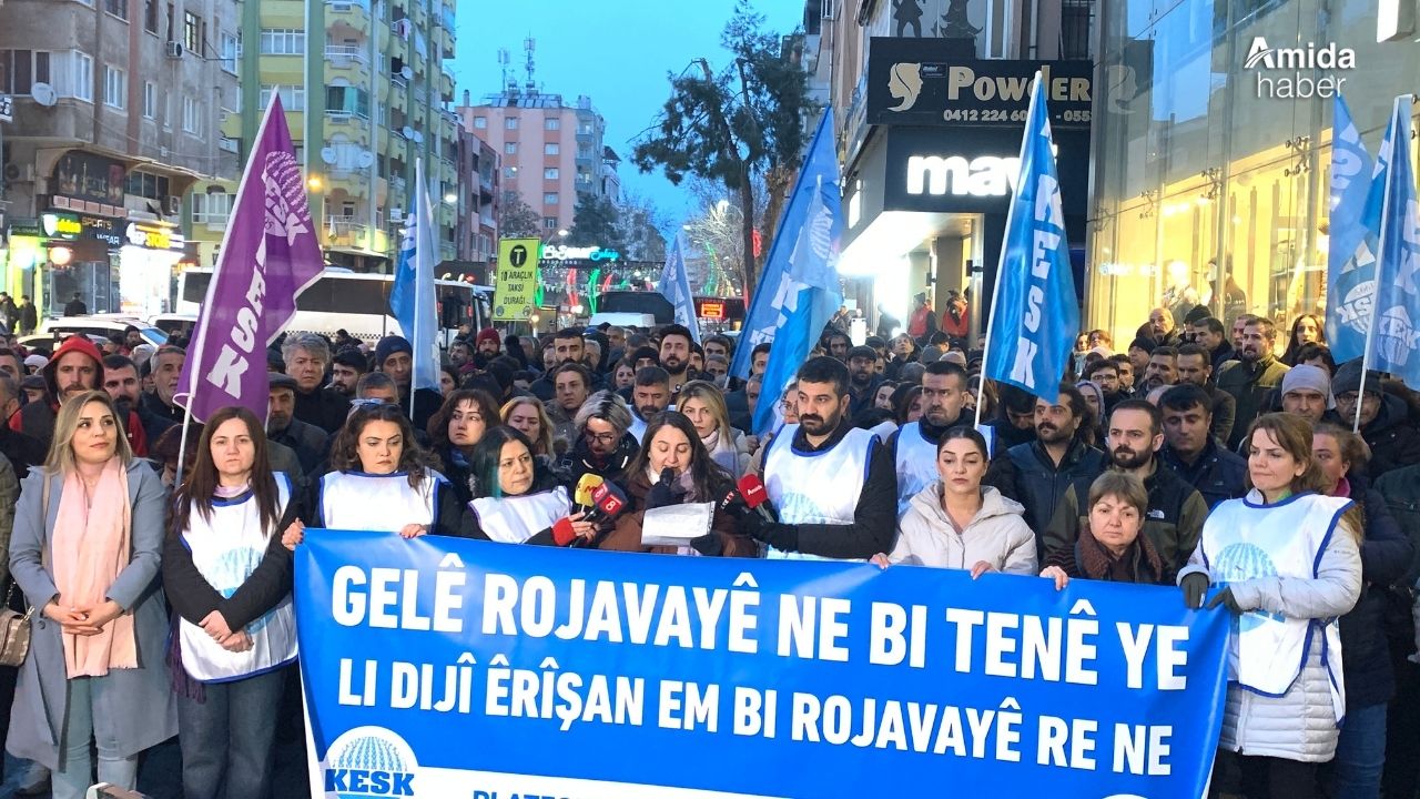 KESK Diyarbakır’da uyardı: Savaş değil barış