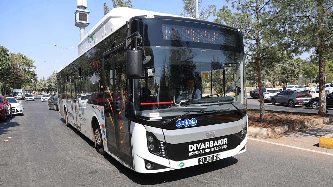 Diyarbakır’da yeni otobüs hattı hizmete girdi