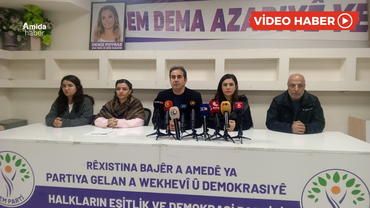 DEM Parti: Diyarbakır’daki Öcalan mitingini ileri bir tarihe erteledi