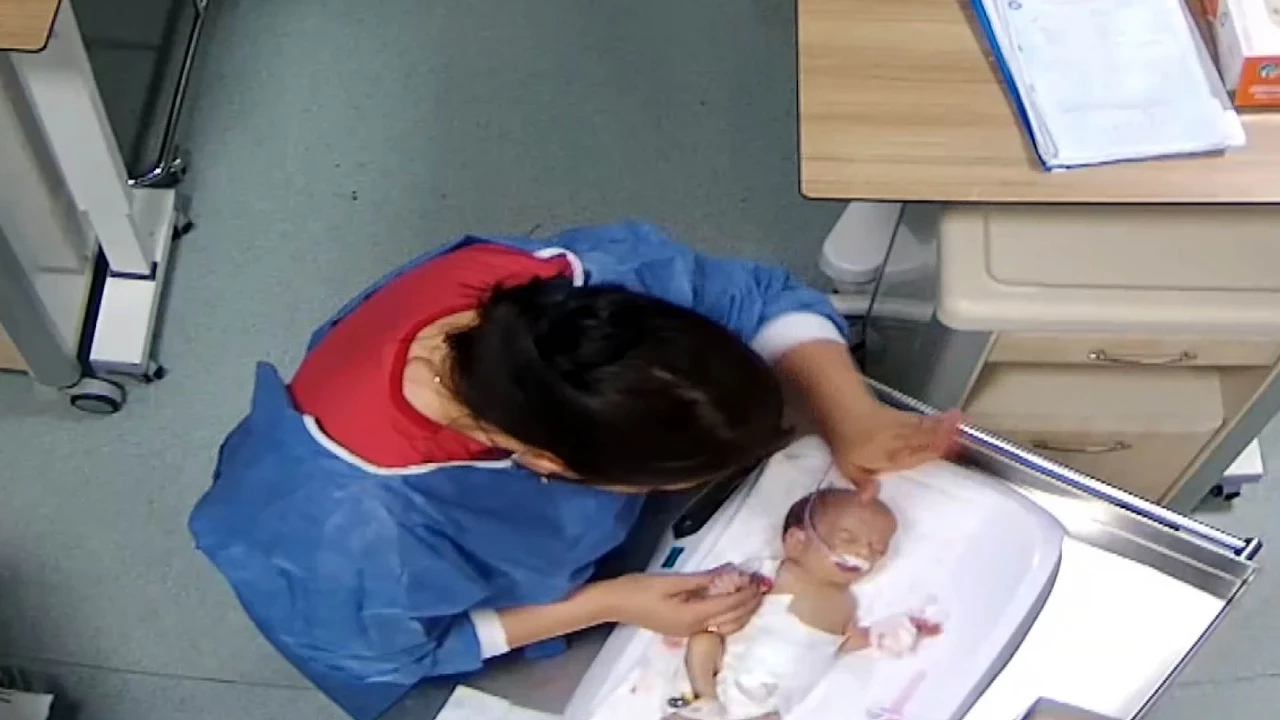 5 günlük bebeği döven hemşire hakkında karar verildi