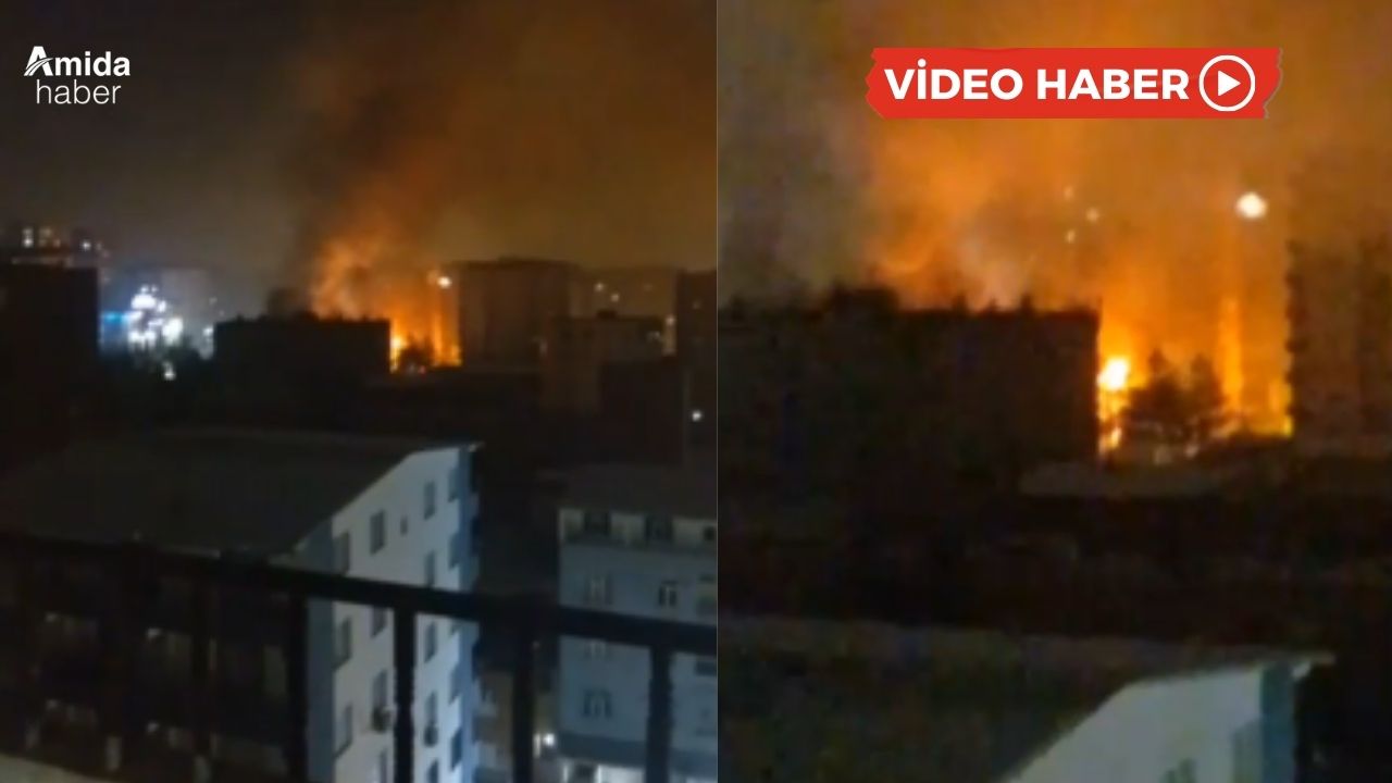 Diyarbakır’da yangın alarmı: Bina boşaltıldı
