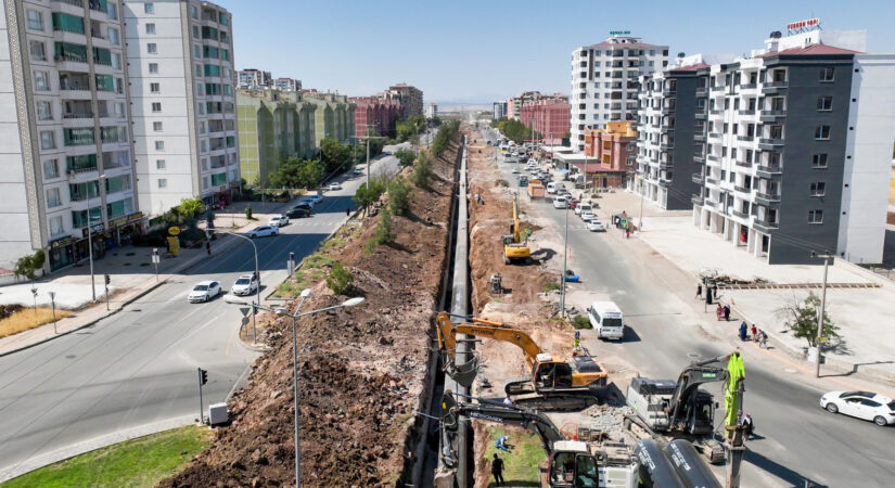 Diyarbakır’da altyapı seferberliği: 263 bin metre imalat tamam