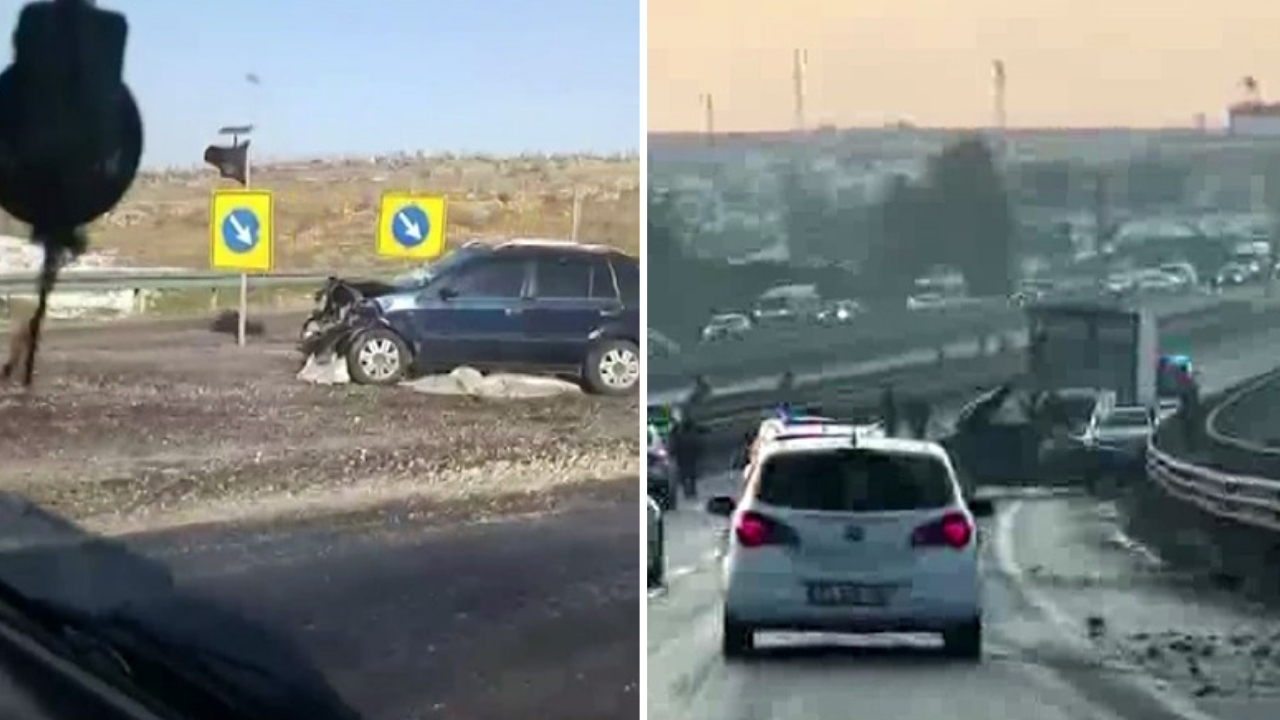 Diyarbakır’da zincirleme trafik kazası: 5 kişi yaralandı