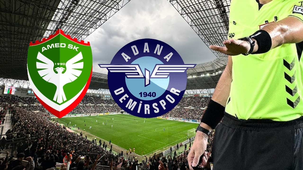 Amedspor maçına Şanlıurfalı hakem