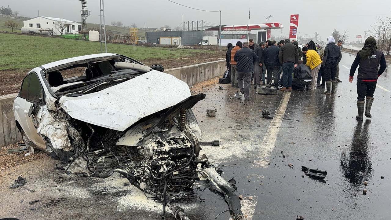 Diyarbakır’da trafik kazası: 2 yaralı