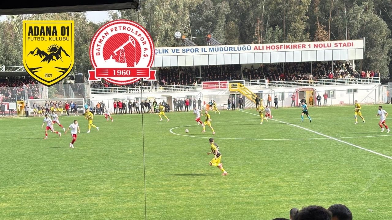 Batman Petrolspor Adana’da yara aldı