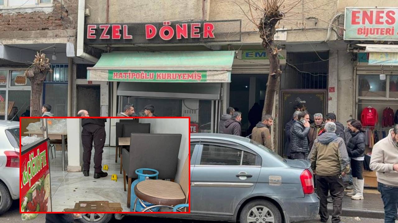 Diyarbakır’da iş yerine silahlı saldırı: Kurşunlar sekti