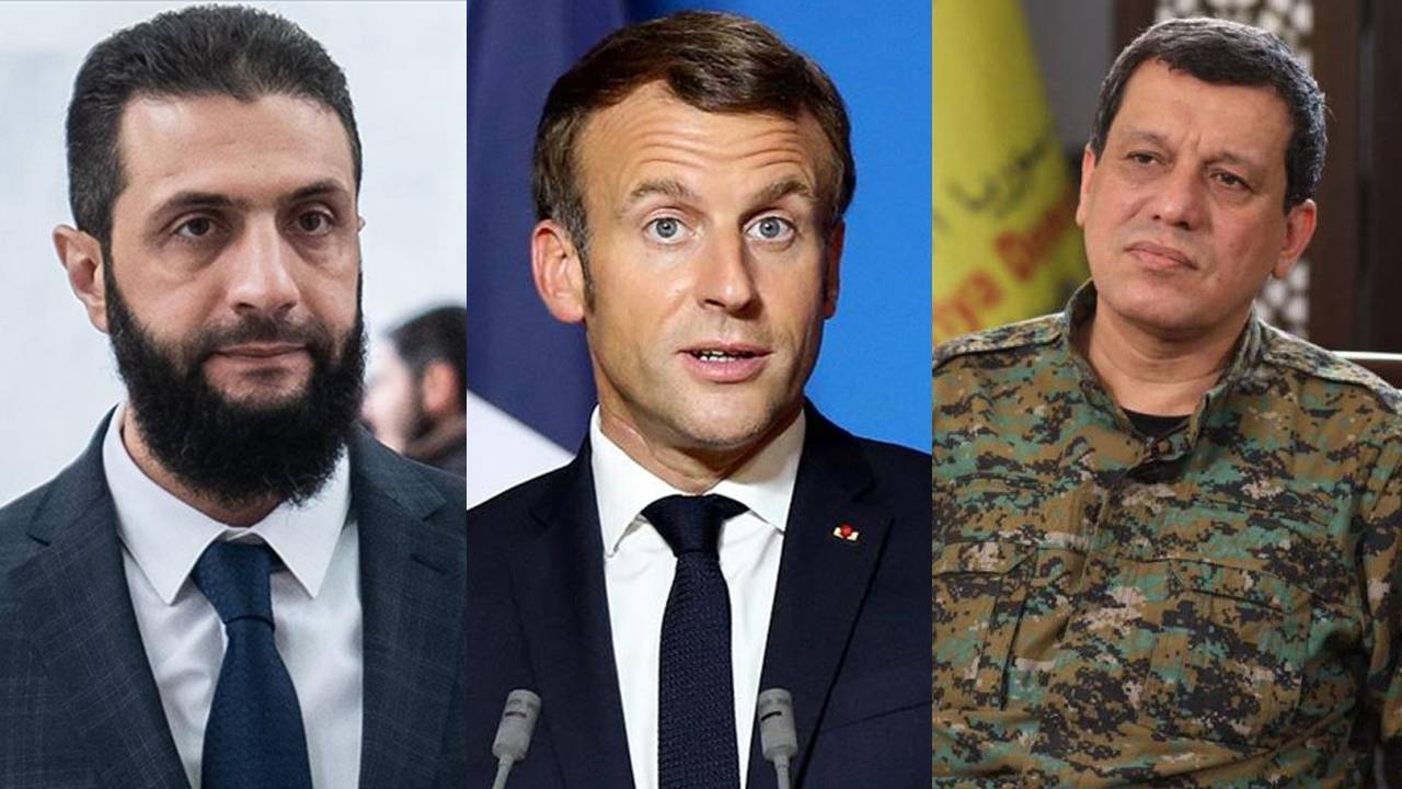 Macron’dan ‘Kürt hakları’ çıkışı: Şara ve Abdi ile görüştü