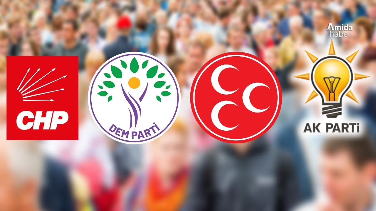 Son anket: AK Parti-CHP, DEM-MHP rekabeti