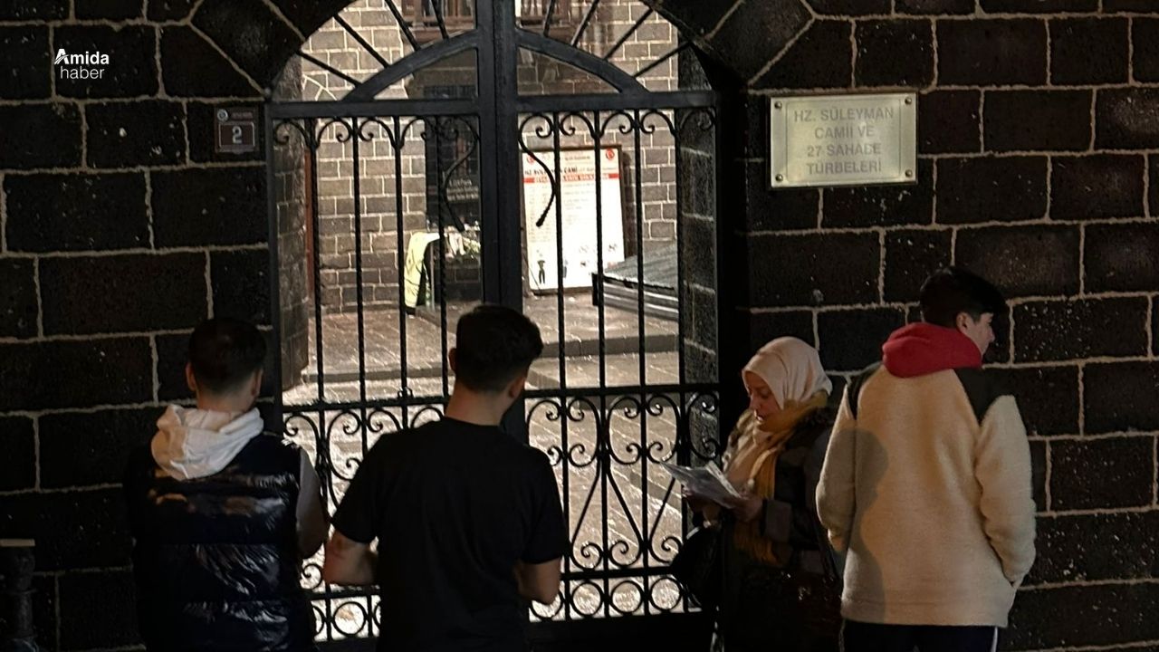 Diyarbakır’da Berat Kandili şoku: Cami kapalı kaldı