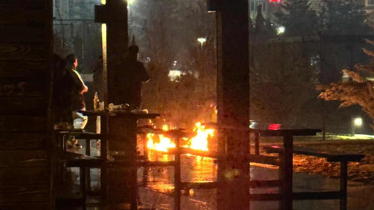 Kış geldi Diyarbakır’da görüntüler değişmedi