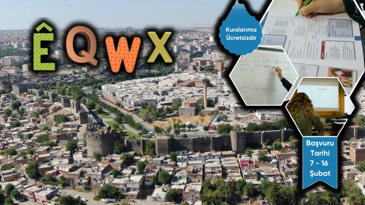 Diyarbakır’da ücretsiz dil kursları başlıyor