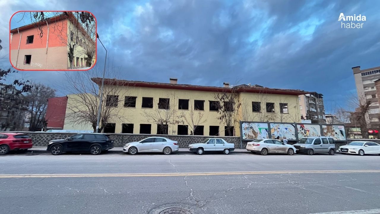 Diyarbakır’daki okul ‘hayalet’ cemiyete takıldı