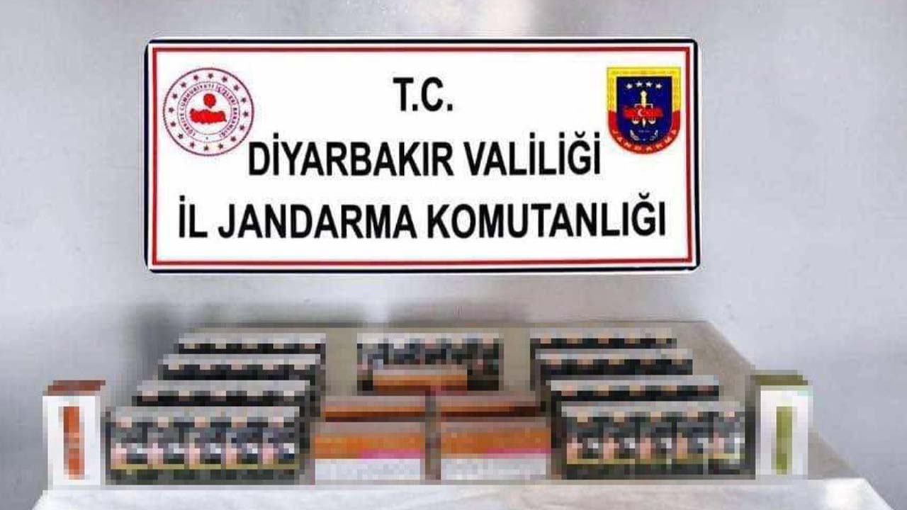 Diyarbakır’da milyonlarca kaçak ürüne el konuldu