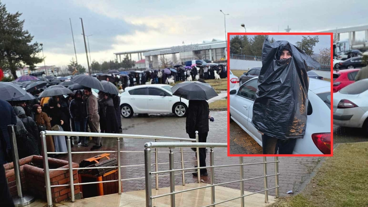 Bu çile ucuz et için: Bingöl’de ESK önünde insan seli