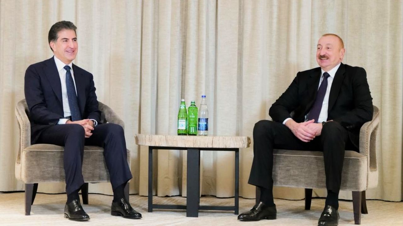 Barzani ve Aliyev görüştü: Konsolosluk gündemde