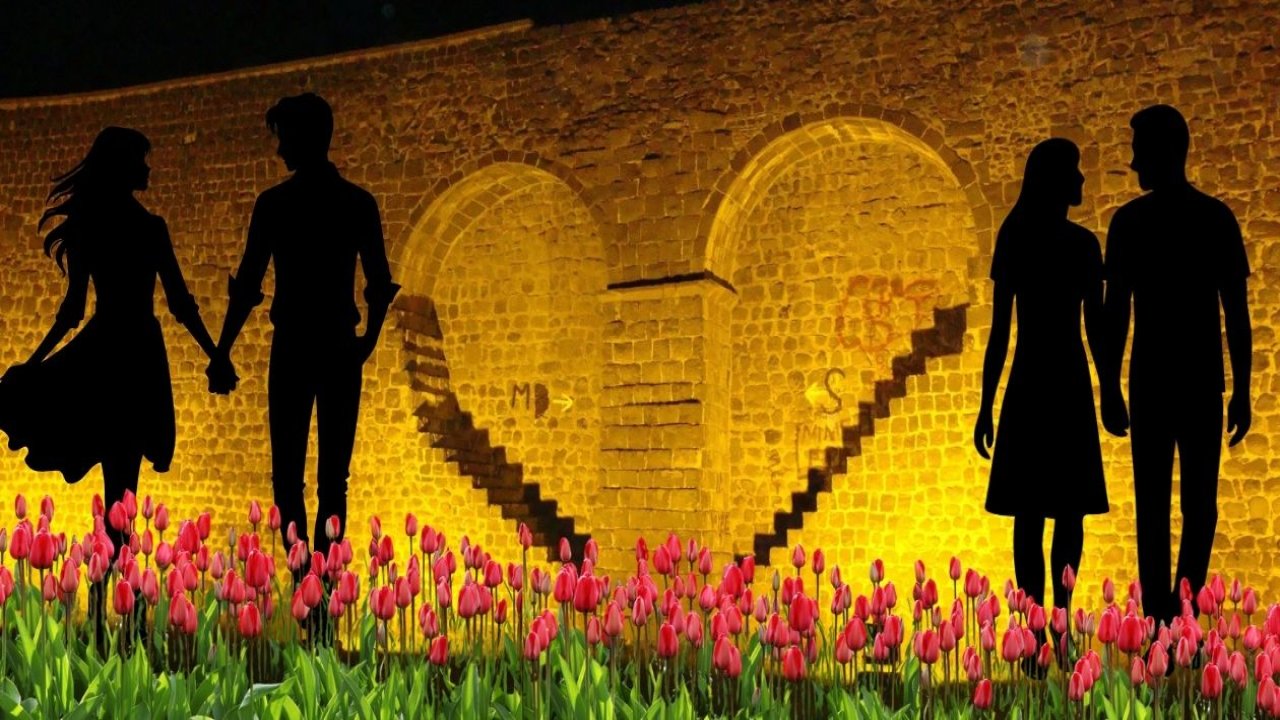 Diyarbakır’da romantizm tavan yaptı