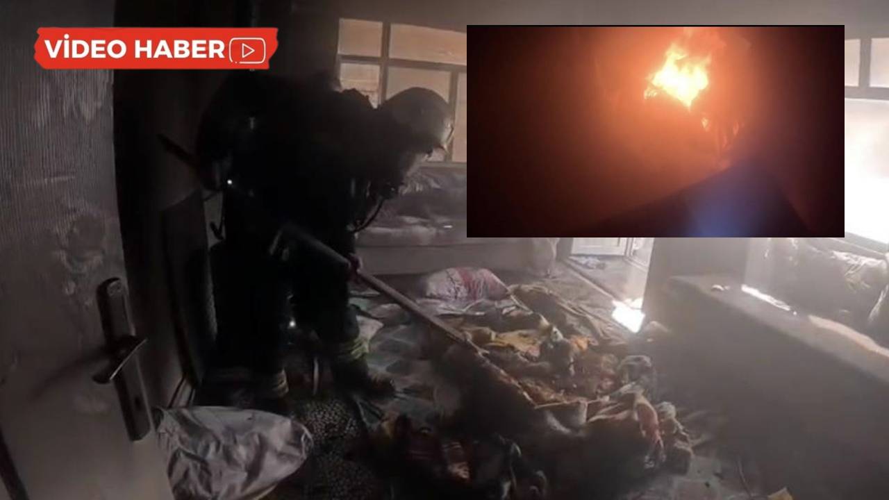 Diyarbakır’da 3 katlı bina ateşe verildi