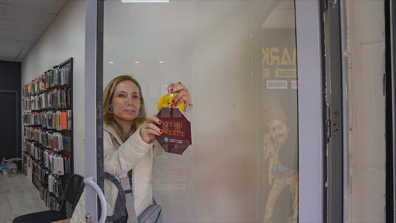 Diyarbakır’da esnafa Kürtçe tabella