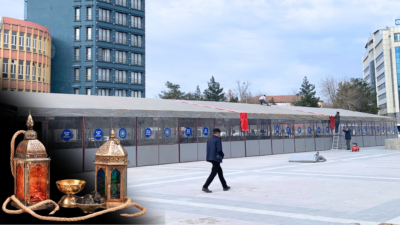 Diyarbakır’da iftar saat 18.08’de: Çadırlar hazır
