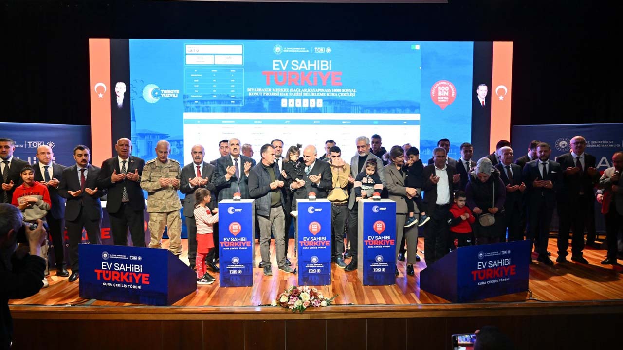 TOKİ’den Diyarbakır’a 51 milyar 719 milyon TL yatırım