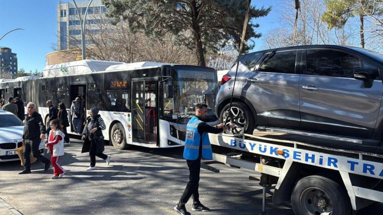 Diyarbakır'da hatalı park operasyonu: araçlar tek tek kaldırıldı
