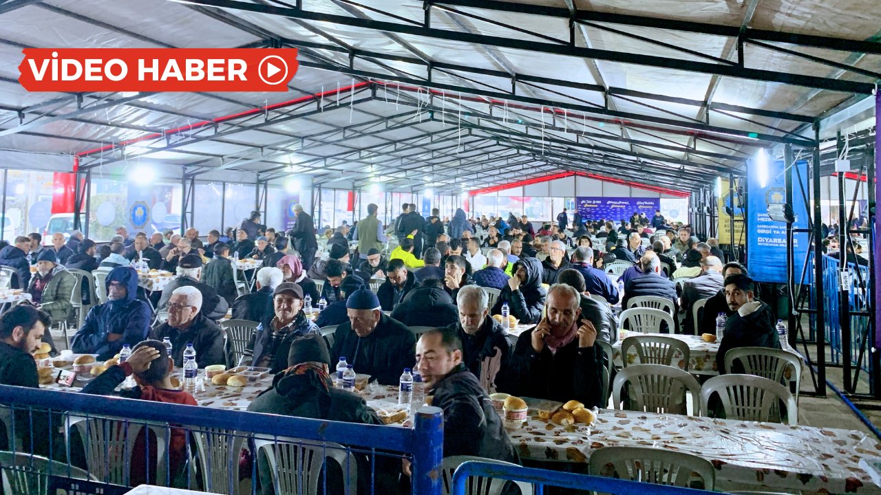 Diyarbakır’da geçim sıkıntısı çeken iftar çadırına koştu