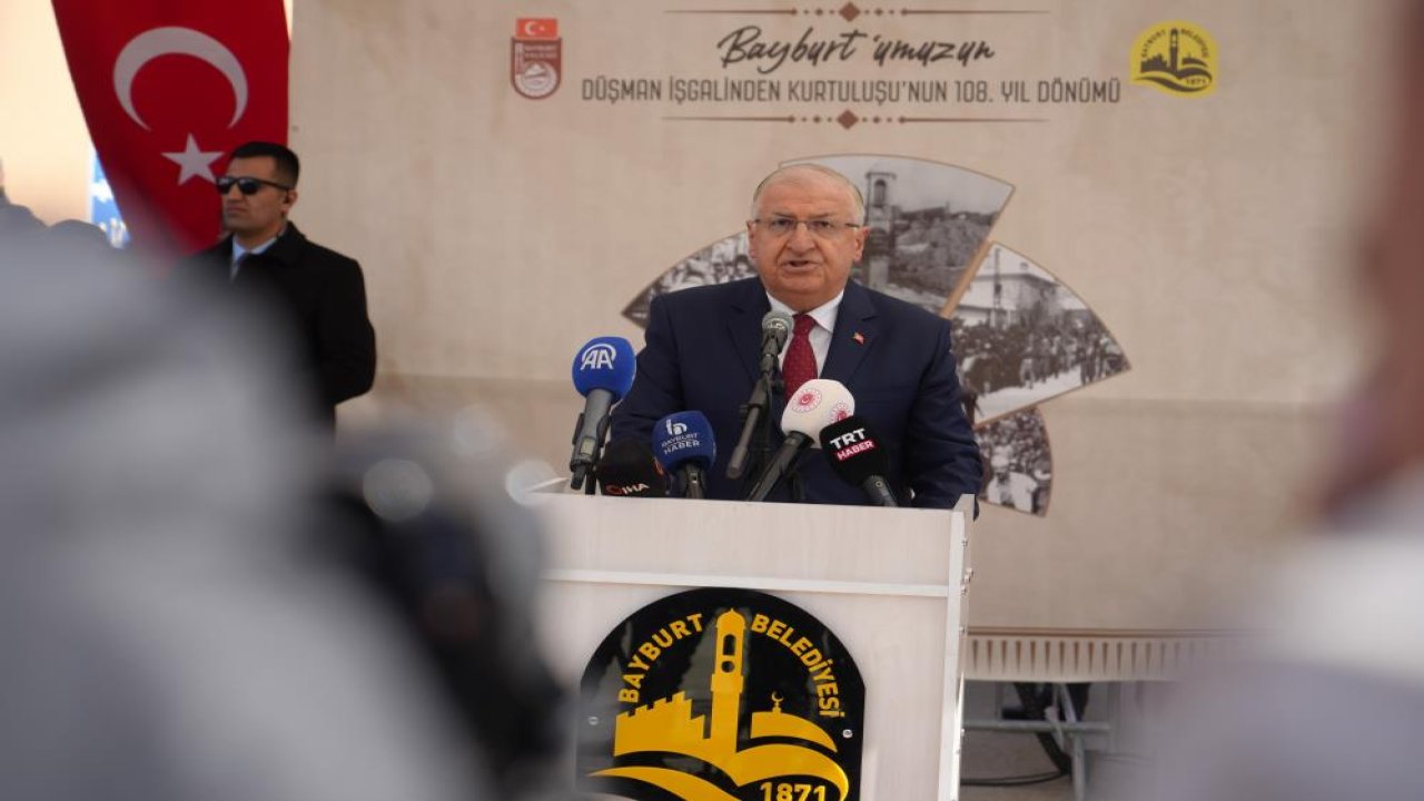 Bakan Güler: Çok şükür örgüt silah bırakma noktasına getirildi