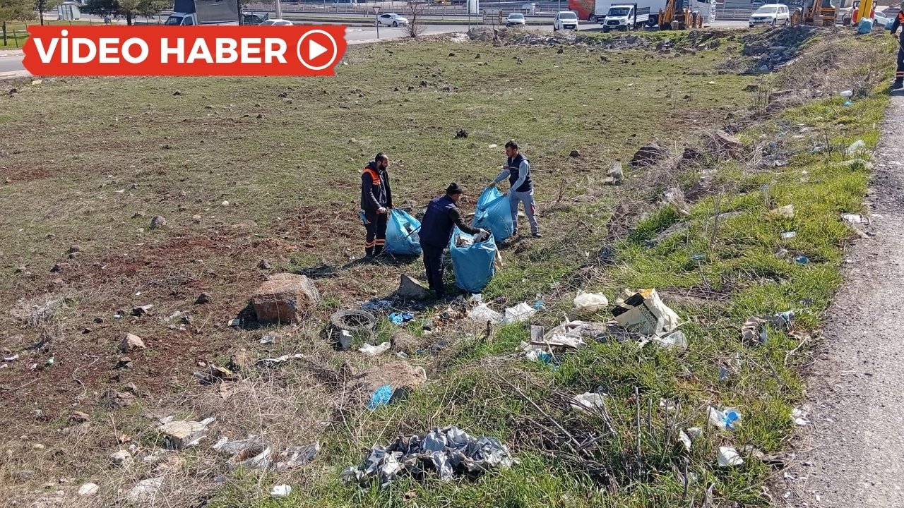 Diyarbakır’da çöplüğe dönen arsa temizlendi