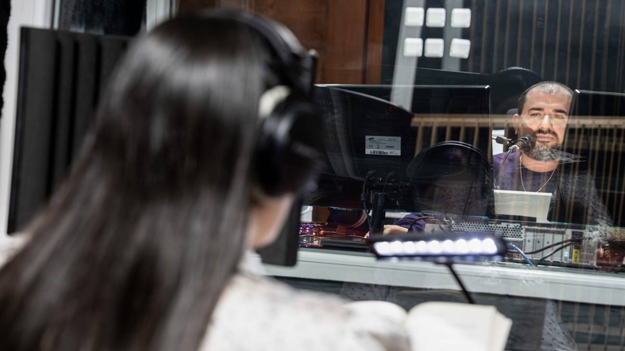 Amida Kütüphanesi’nde 66 gönüllü 31 kitabı seslendirdi