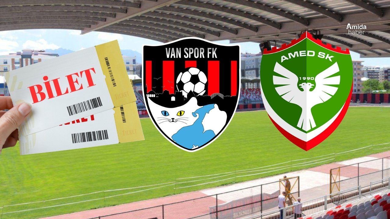 Amedspor-Vanspor maçında satılan bilet sayısı belli oldu