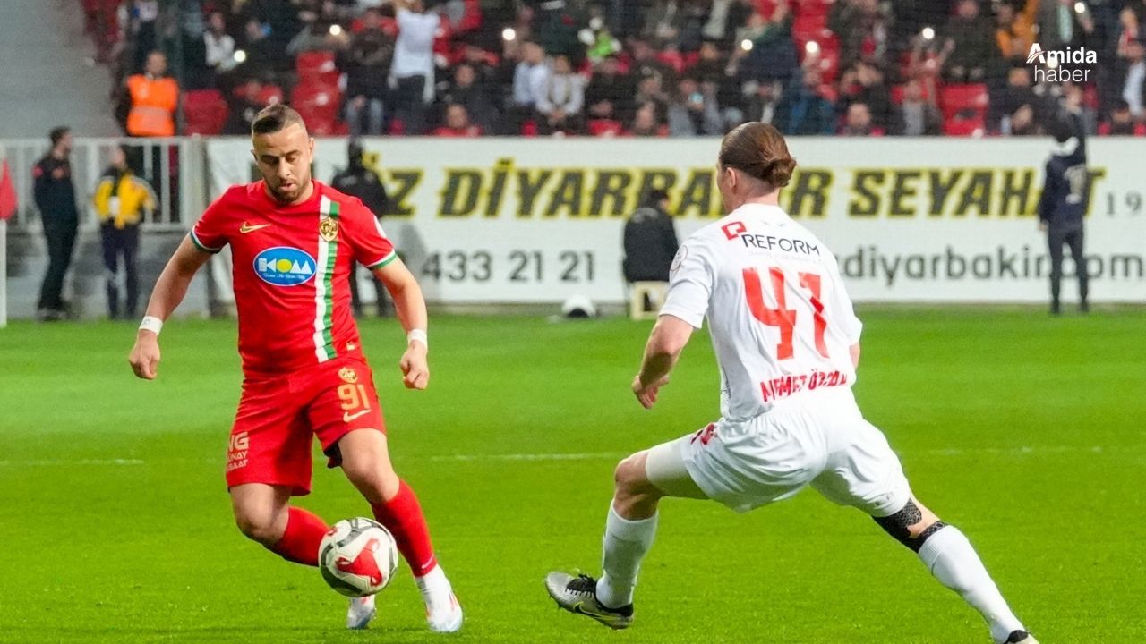 Amedspor son anda kazandı