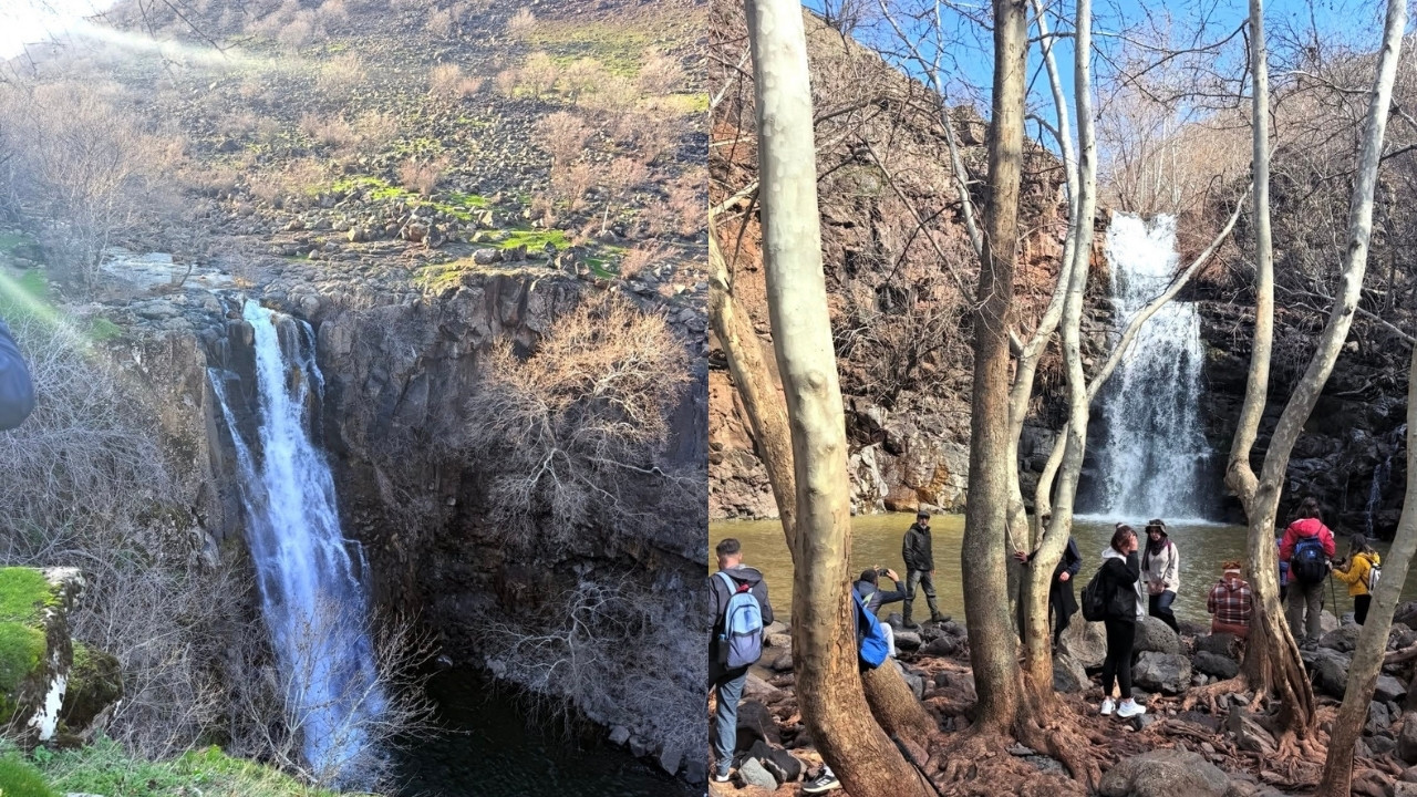 Diyarbakır’da şelale sezonu açıldı