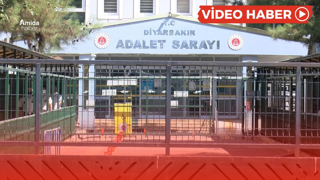 Diyarbakır Adliyesi önünde silah sesleri