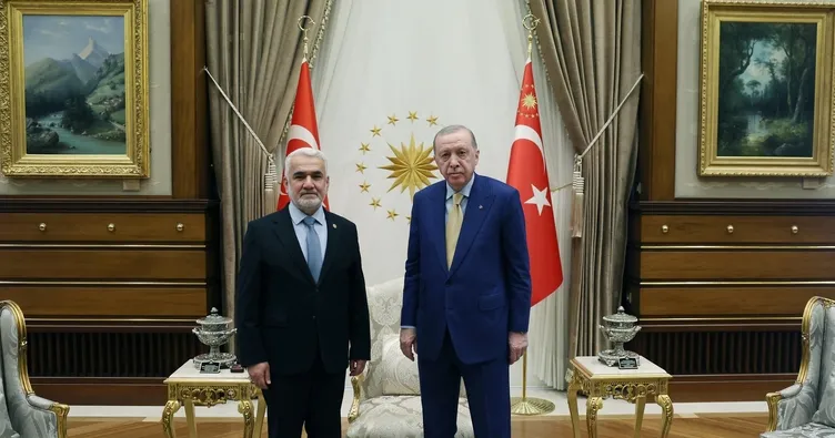 HÜDA PAR Genel Başkanı’ndan Erdoğan’a ziyaret