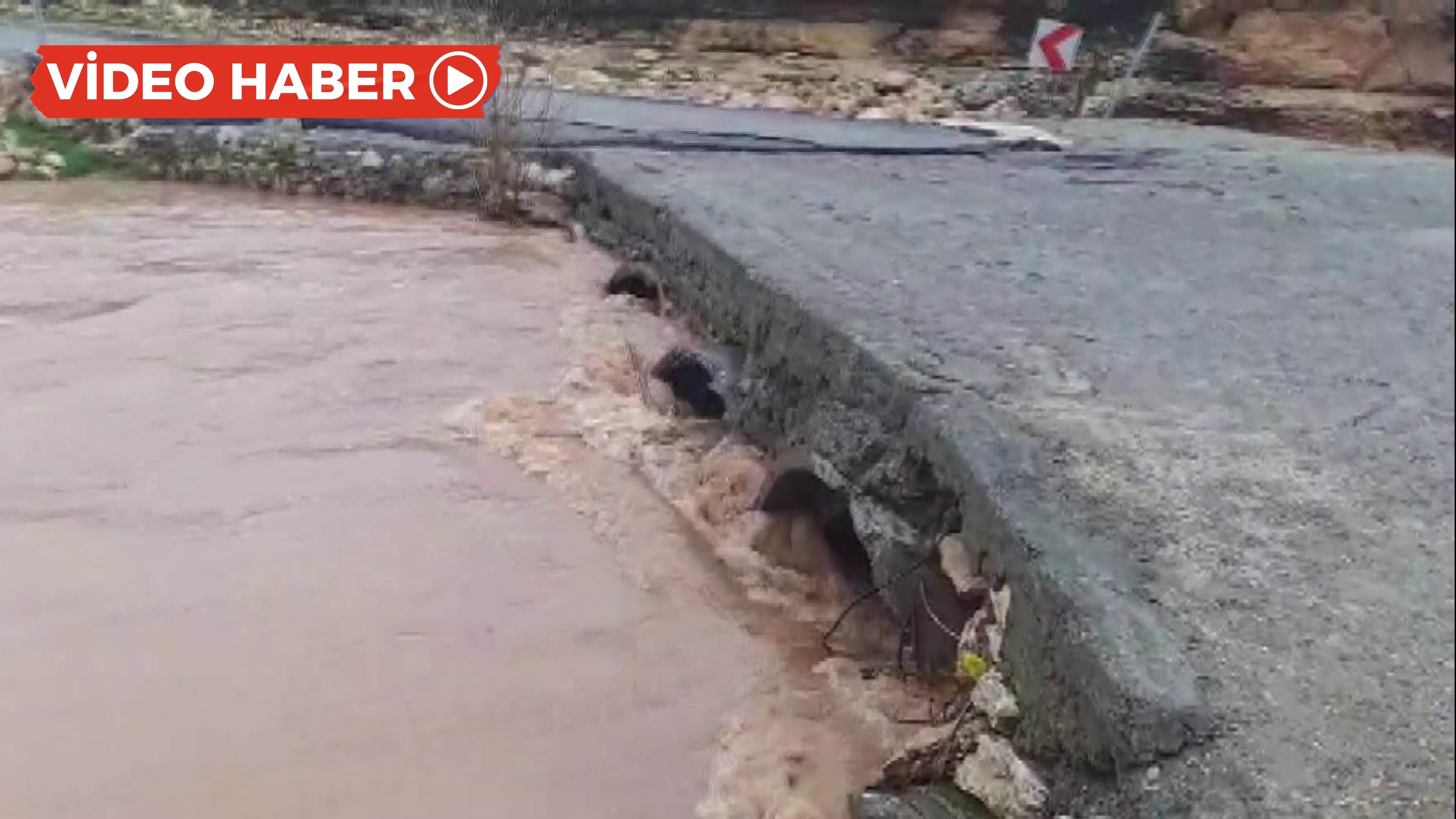 Diyarbakır’ın iki ilçesinde dere taşkını: Köprülerde hasar