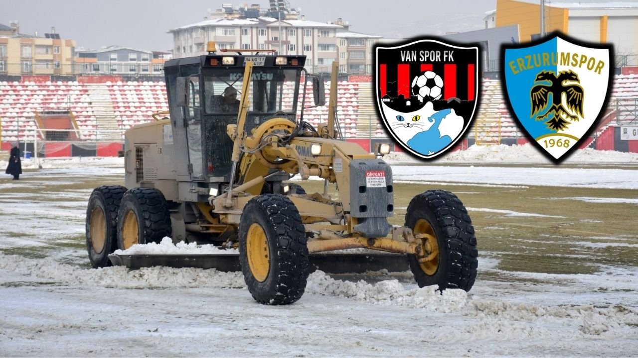 Kritik Van-Erzurum maçı için TFF karar verdi