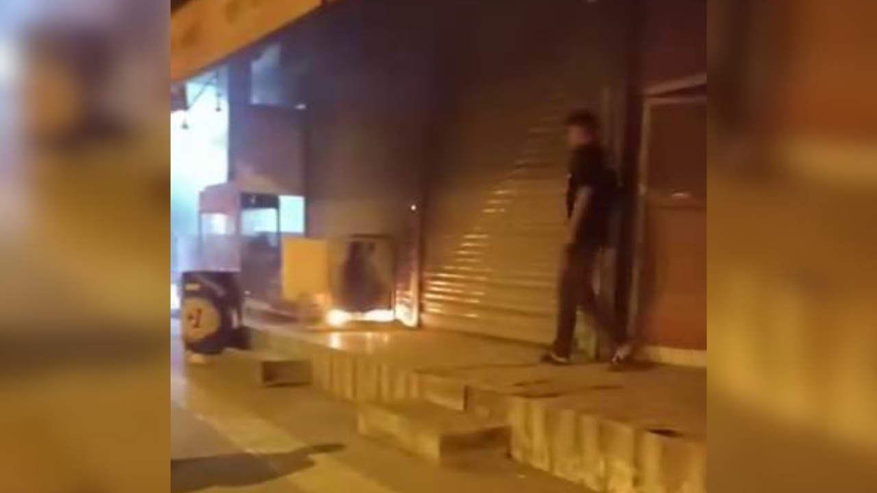 Diyarbakır’da iş yeri yangını