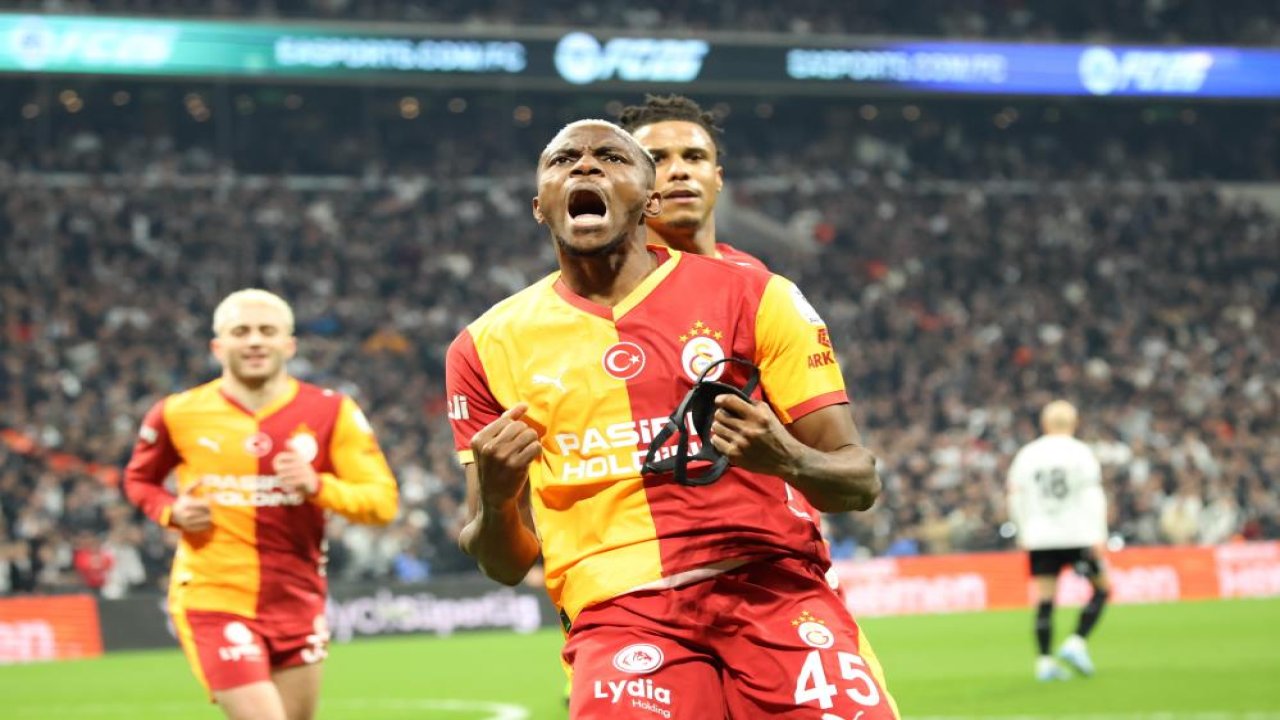 Dev derbide zafer: Galatasaray Beşiktaş'ı devirdi