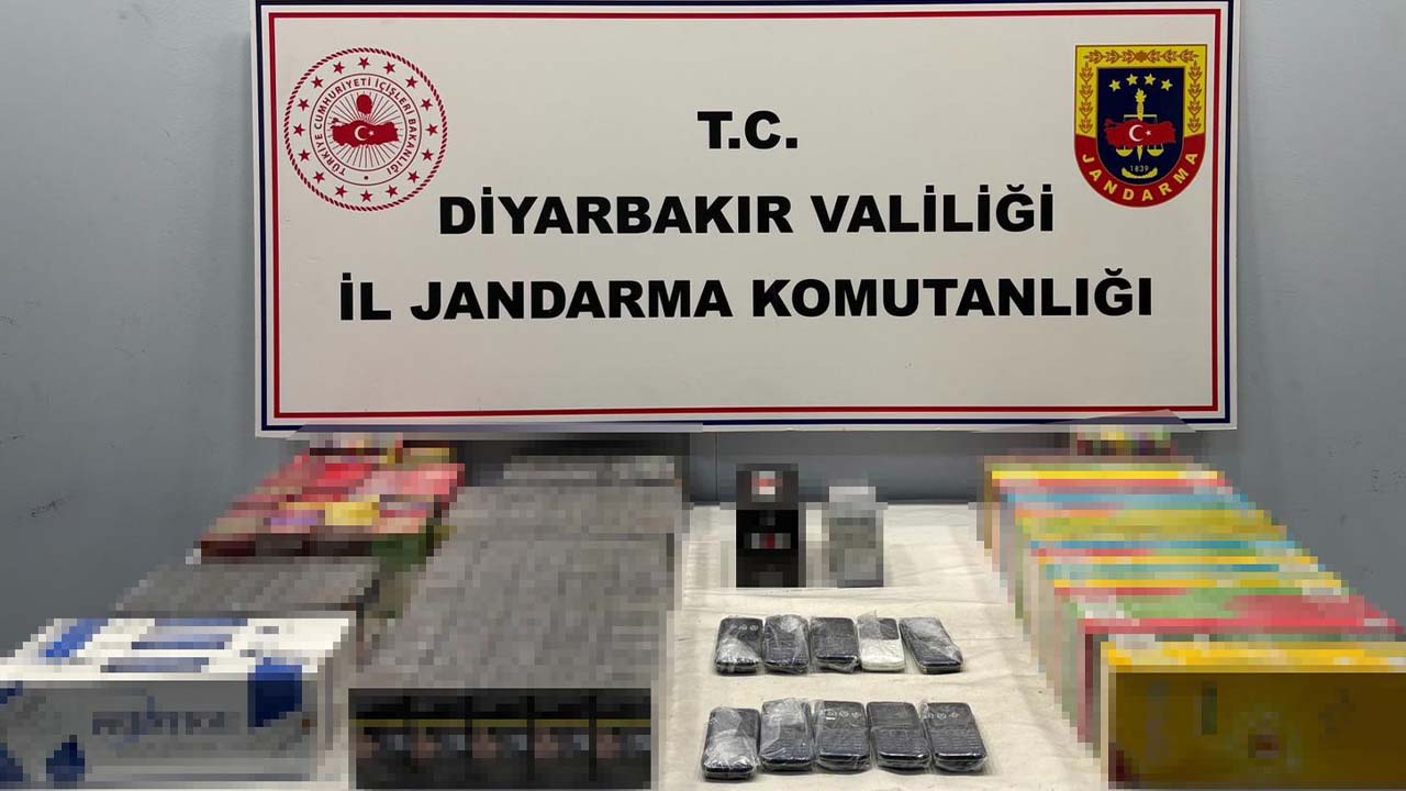 Diyarbakır’da kaçakçılık ve uyuşturucu operasyonu