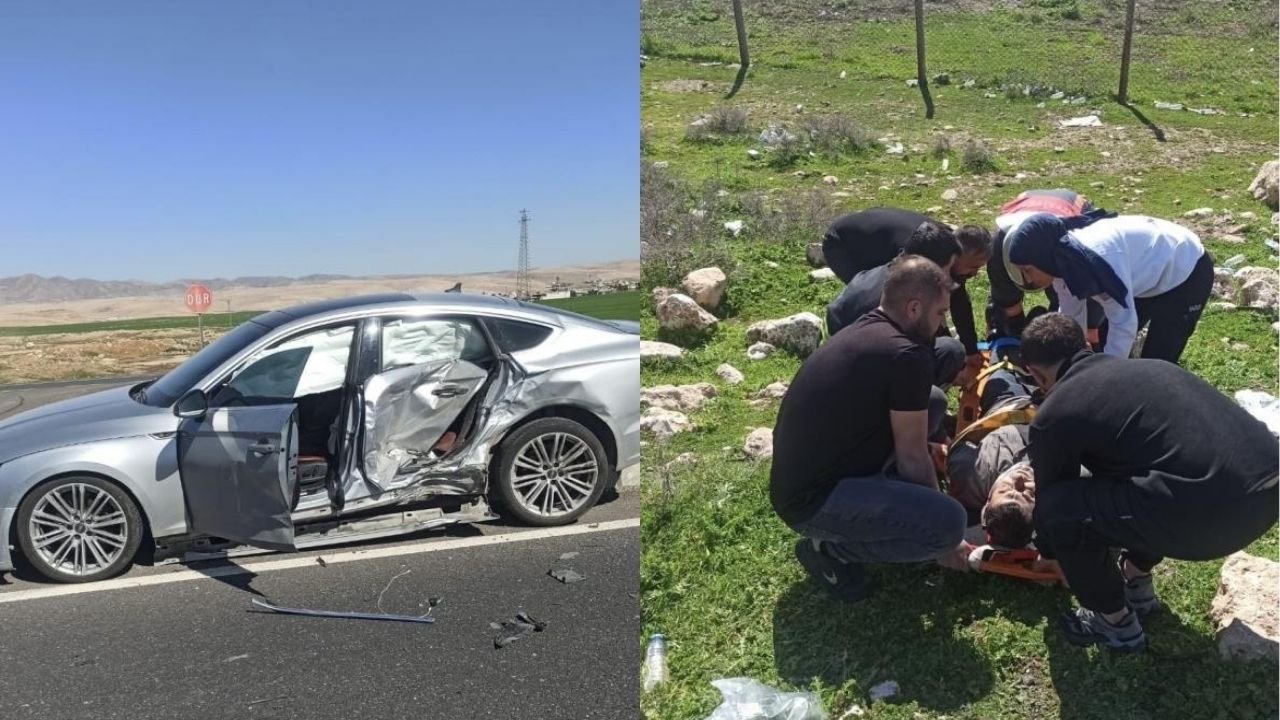 Mardin’de kaza: 3 yaralı