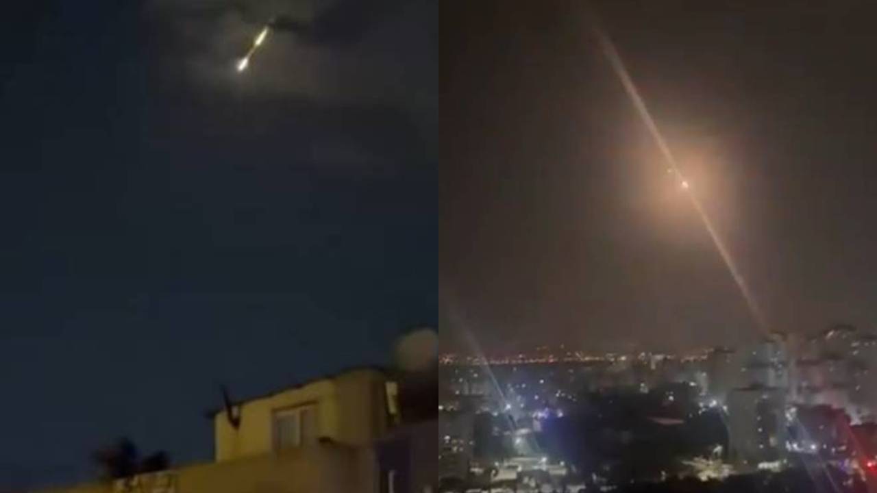 Adana ve Batman’da sirenler çaldı: Füze imha edildi